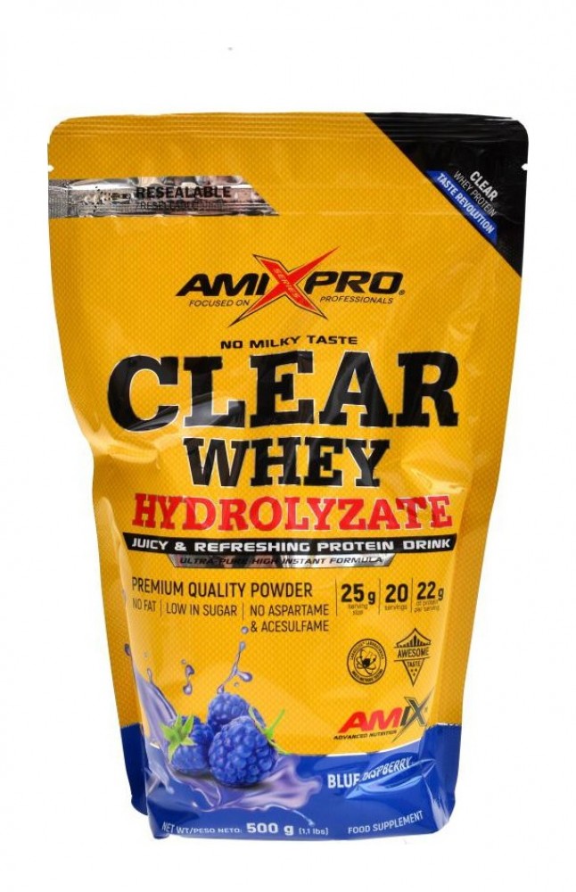 Clear whey hydrolyzate protein 500 g doypack