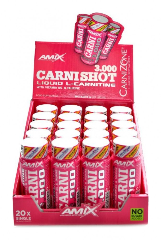 Carni Shot 3000mg 20 x 60 ml