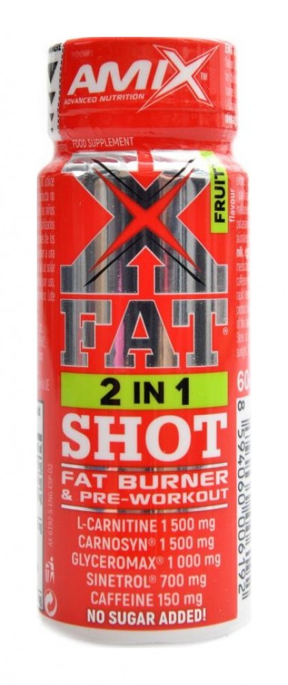 X-Fat® 2 in 1 SHOT 60ml Fruity