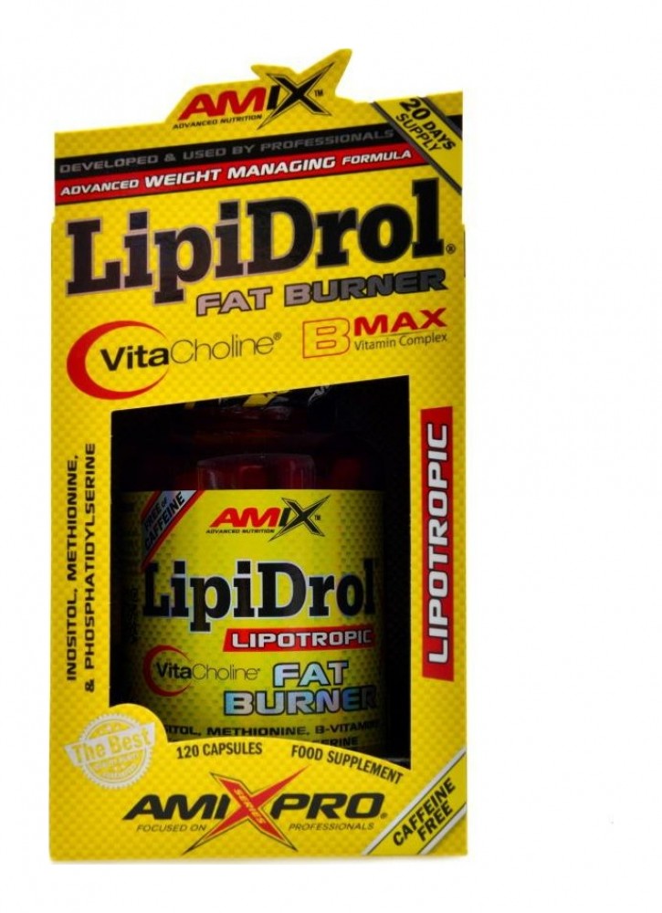 Lipidrol fat burner plus 120 kapslí