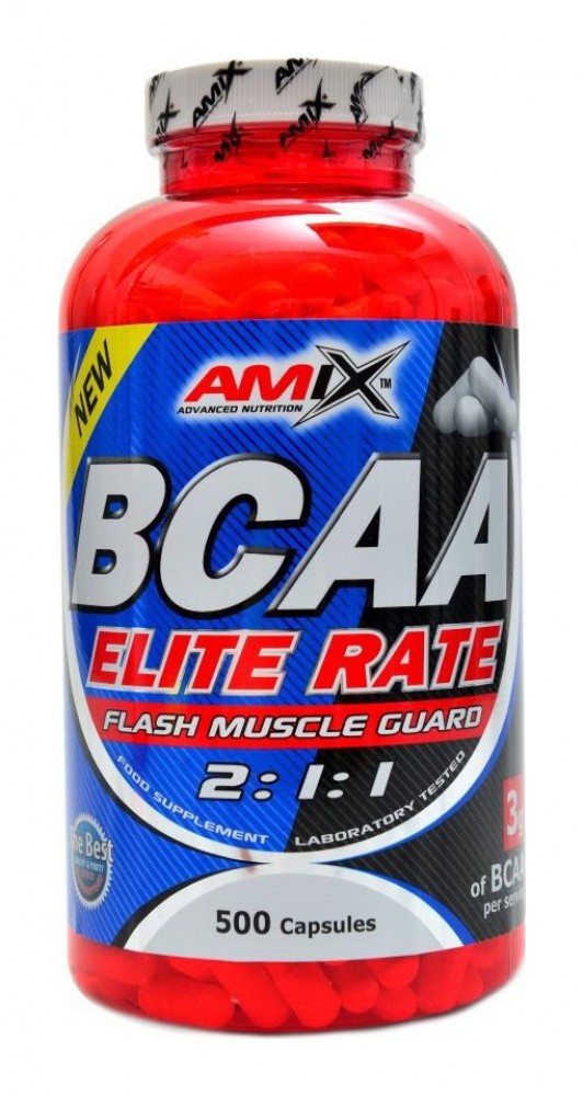 BCAA Elite rate 500 kapslí