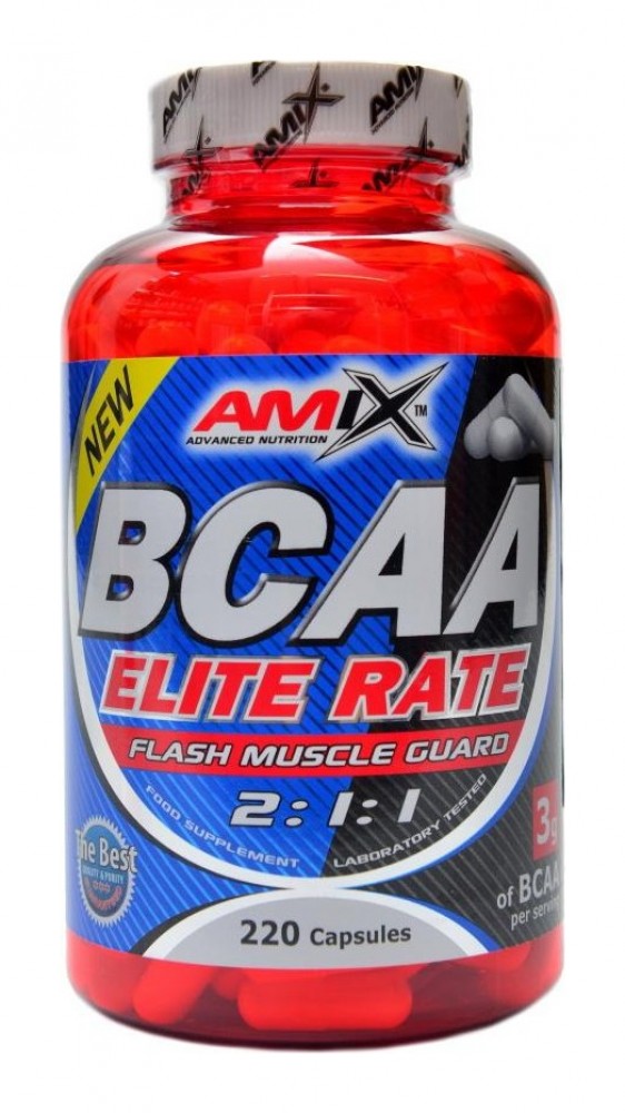 BCAA Elite rate 220 kapslí