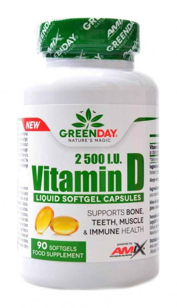 Vitamin D 2500 IU 90 softgel