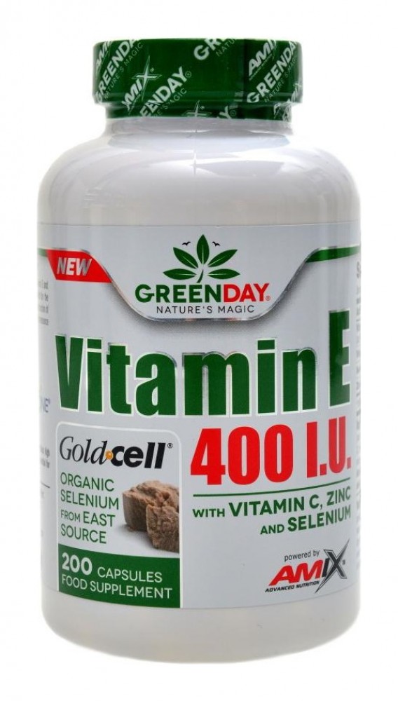 Vitamin E 400 IU life+ 200 kapslí