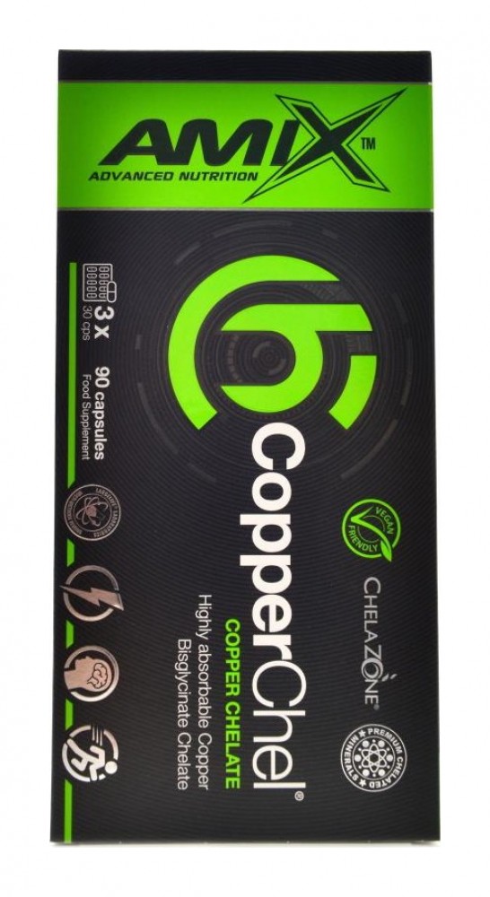 Copperchel Copper chelate 90 kapslí