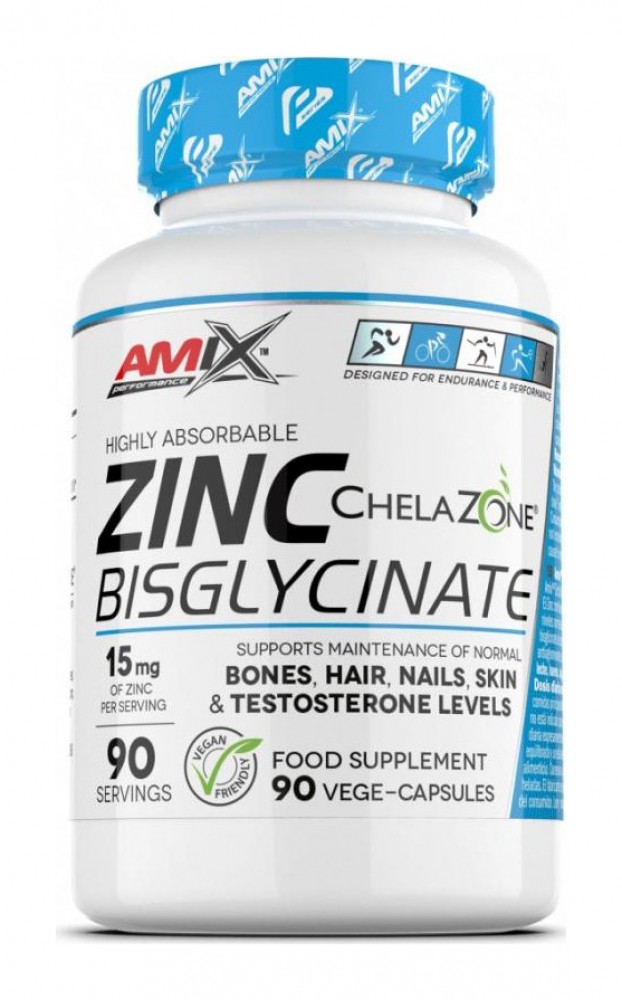 Zinc bisglycinate 90 vege kapslí