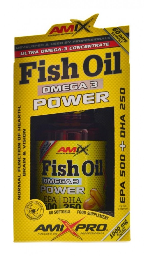 Fish Oil Omega 3 power 500/250mg 60 softgels