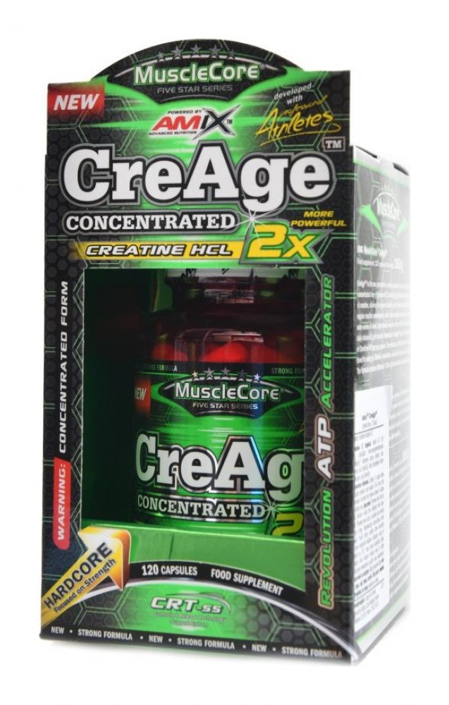 CreAge Creatine HCL 120 kapslí