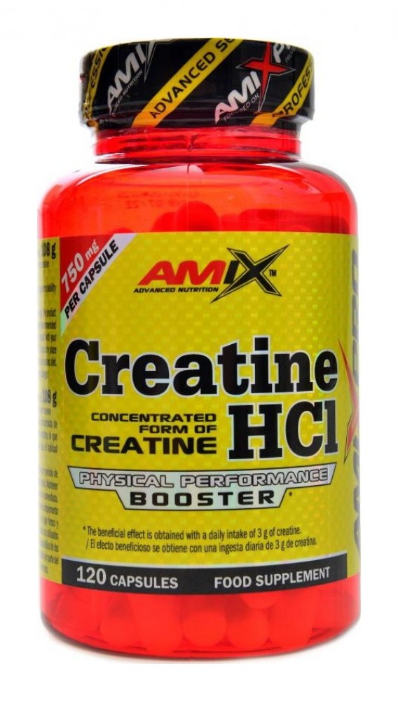 Creatine HCL 120 kapslí