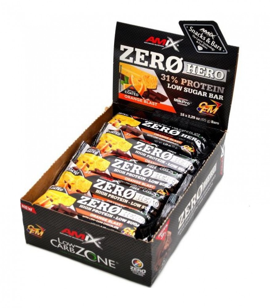 Zero Hero 31% protein bar 15 x 65 g