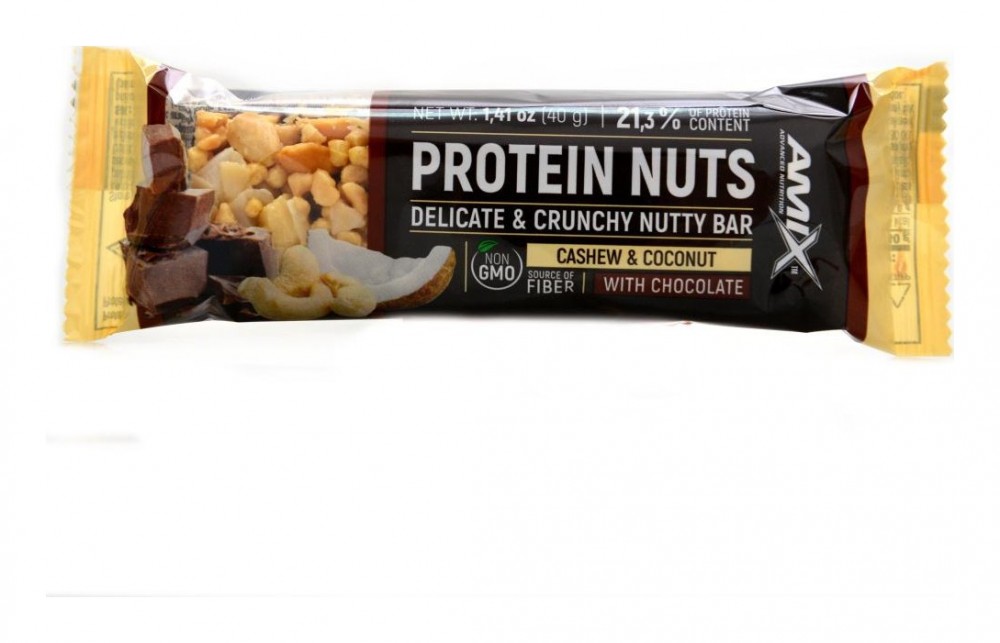 Protein nuts 40g delicate crunchy nutty bar