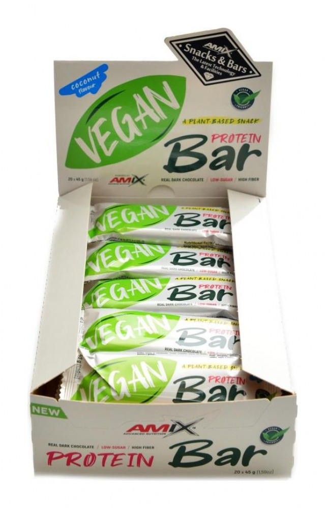 Vegan protein bar 20x45g