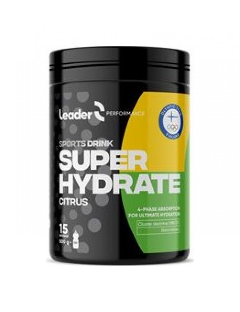 Sports Drink Super Hydrate 500g citrus (Energetický a iontový nápoj - 4 fázová absorbce)