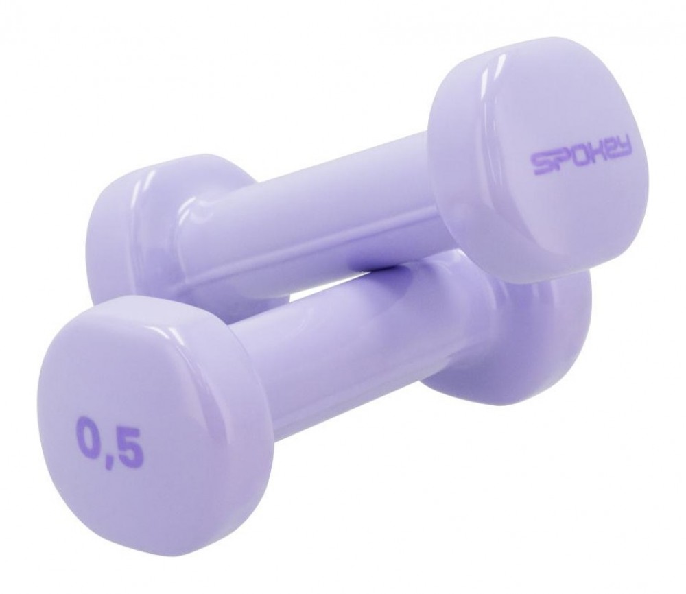 SHAPE sada činek 2 x 0,5kg světle fialové