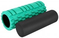 MIX ROLL fitness masážní válec 2v1 33cm zelený 