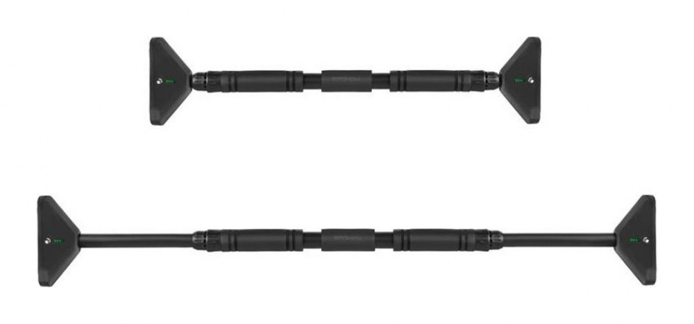 LEVER Hrazda do dveří s vodováhou 72-96 cm