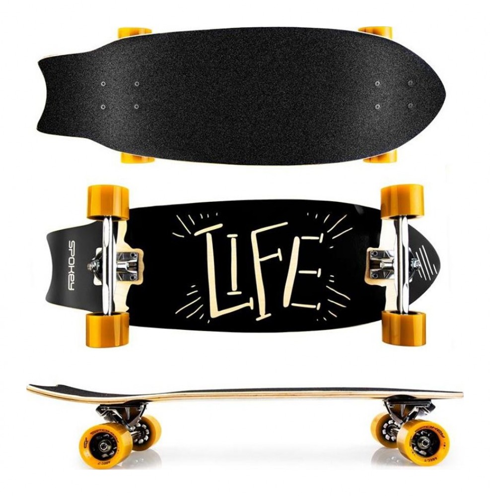 LIFE Longboard 67,5 x 25,5 cm, ABEC7