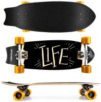 LIFE Longboard 67,5 x 25,5 cm, ABEC7 