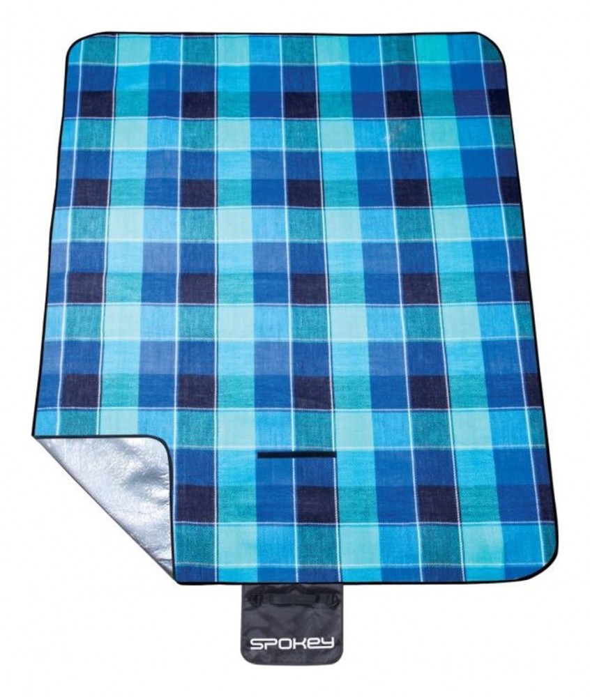 PICNIC FLANNEL Pikniková deka s popruhem 150 x 180 cm akryl