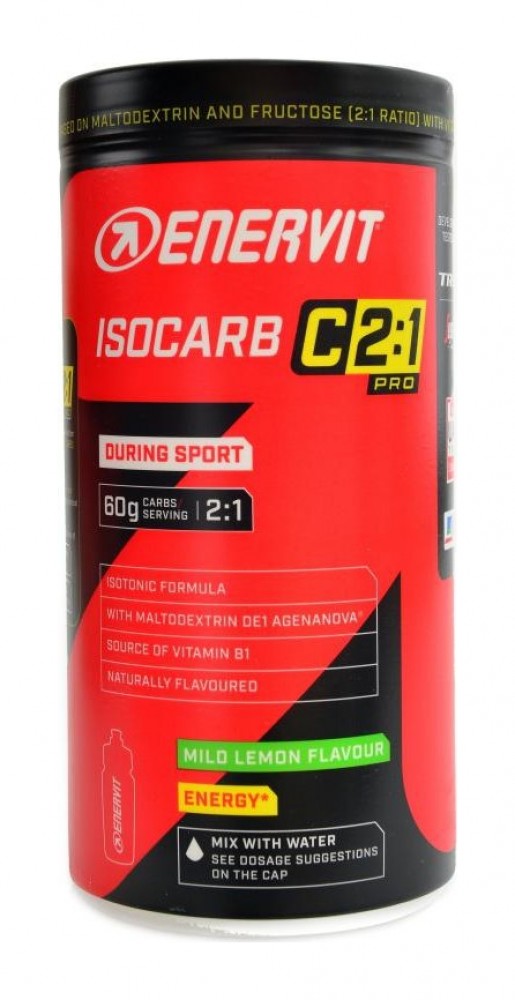 Enervit carbo IsoCarb 2:1 650 g citron