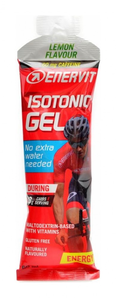 Enervit isotonic gel s kofeinem citron 60 ml