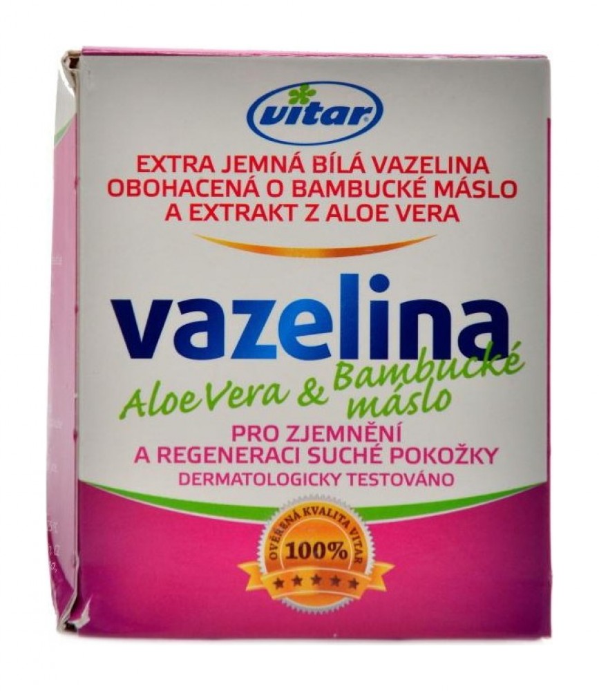 Vazelina Aloe vera + Bambucké máslo 110 g