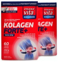 MaxiVita kolagen forte + 2 x 60 kapslí 