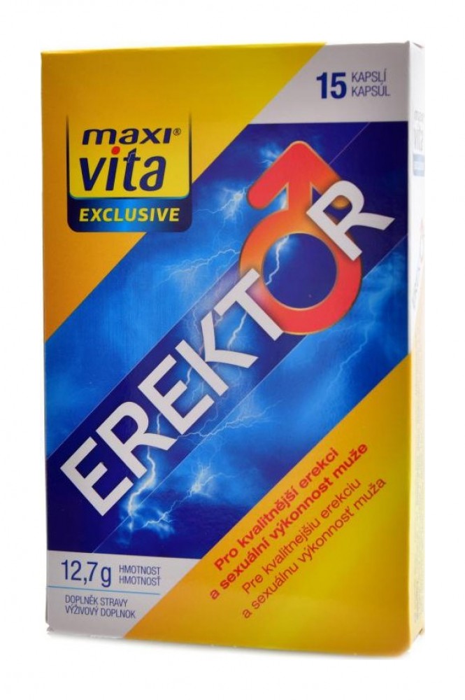 MaxiVita exclusive erektor 15 tablet