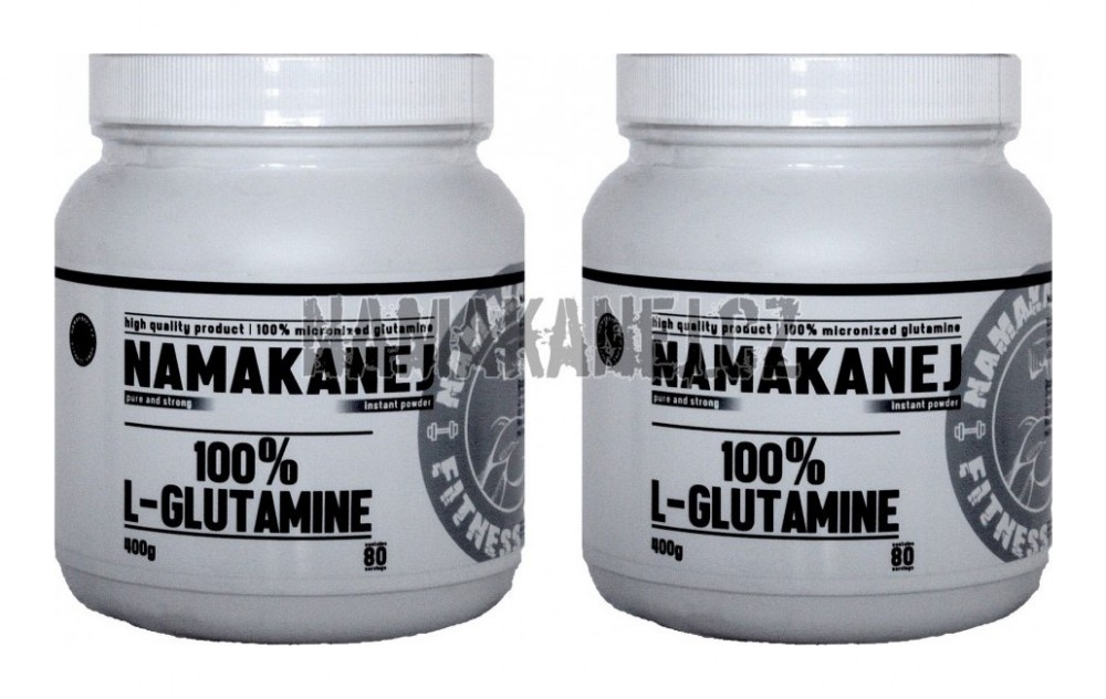 100% L-glutamin 2x 400g