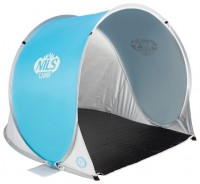 Samorozkládací plážový stan NILS Camp NC3173 modro-šedý 