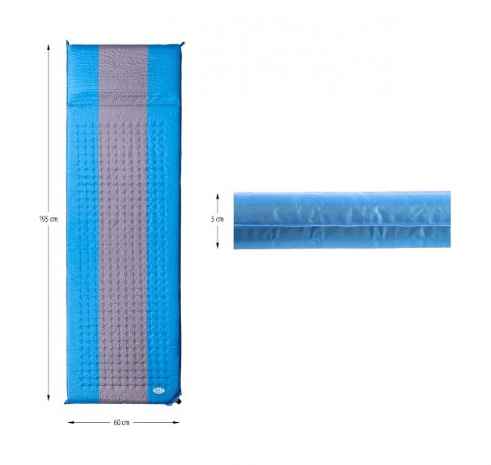 Samonafukovací karimatka NILS Camp NC4340 modrá