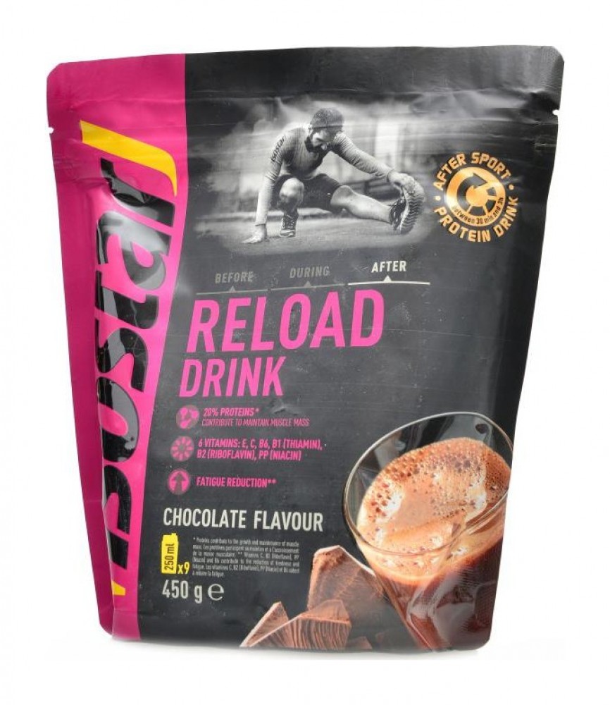 Isostar powder after sport reload 450 g doypack