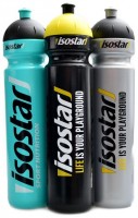 Isostar cyklistická lahev bidon se špuntem 1000ml 