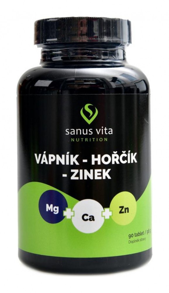 Vápník - hořčík - zinek 90 tablet