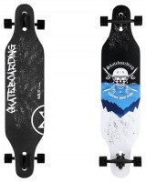 Longboard NILS Extreme Wood Skull 