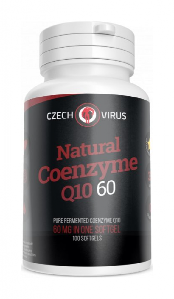 Czech Virus NATURAL COENZYME Q10 60