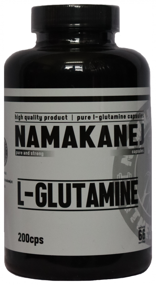 100% Glutamin 200 kapslí