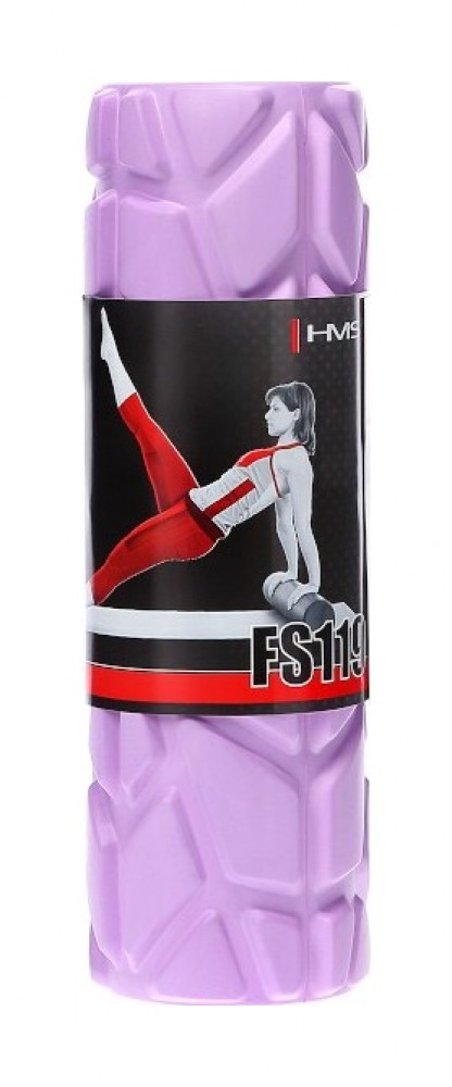 Fitness válec FS119 30 cm, fialový