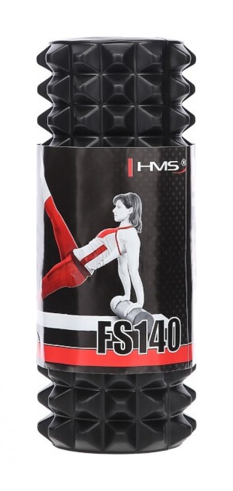 Fitness válec FS140 33 cm, černý