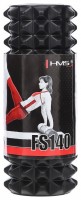 Fitness válec FS140 33 cm, černý 