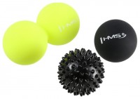 Sada masážních míčků Lacrosse Ball BLS01 