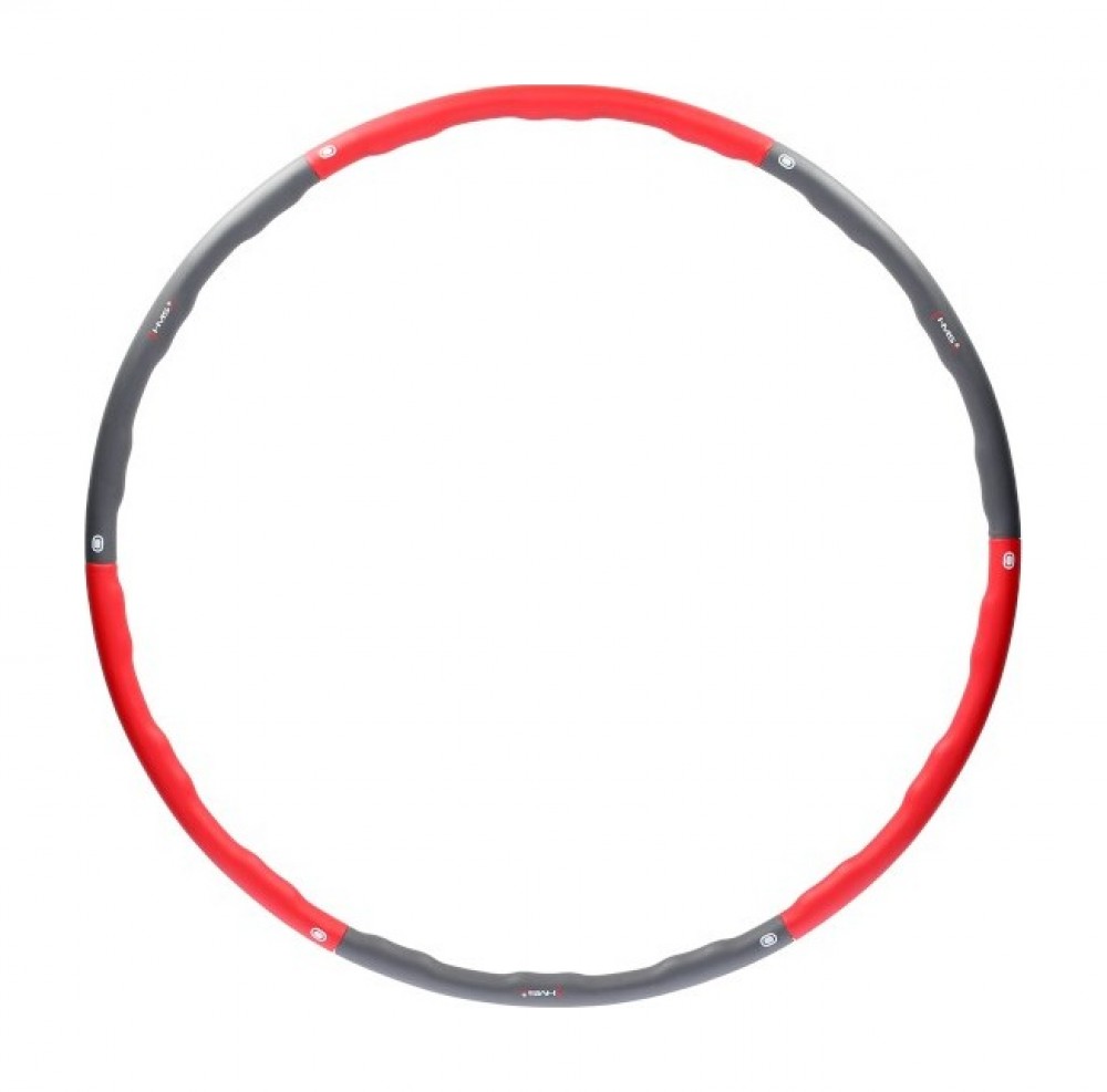 Hula hoop obruč HHP002 červená, 100 cm