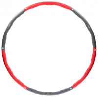 Hula hoop obruč HHP002 červená, 100 cm 