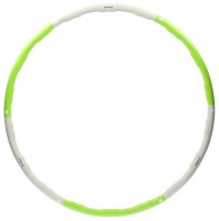 Hula hoop obruč HHP003 zelená, 100 cm 