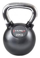 Vinylový kettlebell s chromovaným úchopem KGC 20 kg 