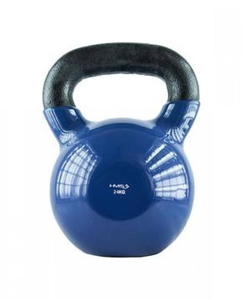 KN 24 KG KETTLEBELL POKRYTÝ VINYLEM 