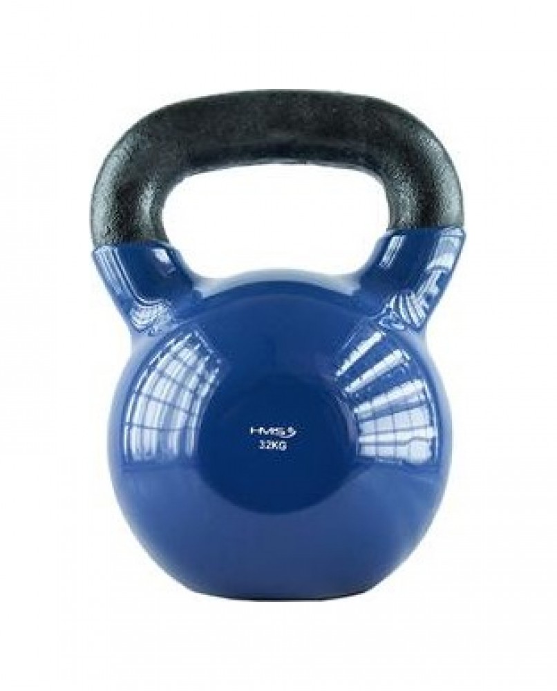 KN 32 KG KETTLEBELL POKRYTÝ VINYLEM 