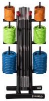 Sestava 10 sad na Body pump SBP22 a stojanu STR40 