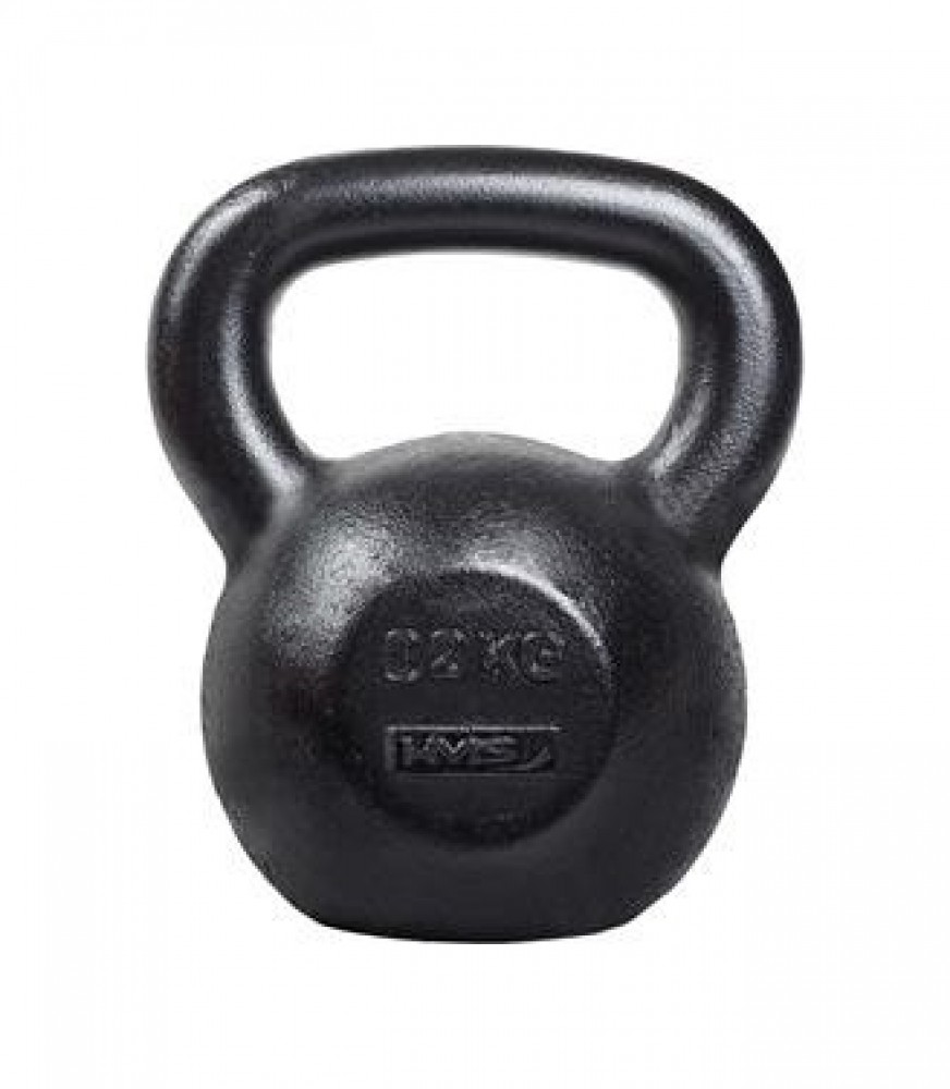 Litinový kettlebell KZG32 32 kg, černý