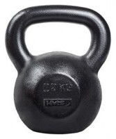 Litinový kettlebell KZG32 32 kg, černý 